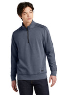 New Era  ®  Tri-Blend Fleece 1/4-Zip Pullover. NEA512