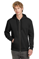 New Era Heritage Fleece Full-Zip Hoodie NEA526. Live Chat for Bulk Discounts