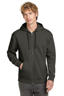 New Era Heritage Fleece Full-Zip Hoodie NEA526. Live Chat for Bulk Discounts