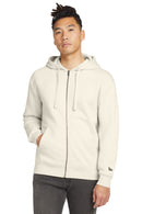 New Era Heritage Fleece Full-Zip Hoodie NEA526. Live Chat for Bulk Discounts