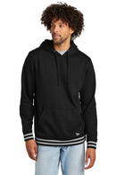 New Era ®  Comeback Fleece Pullover Hoodie NEA550 - Black/ Athletic Heather