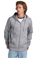 New Era Comeback Fleece Full-Zip Hoodie NEA551. Live Chat for Bulk Discounts
