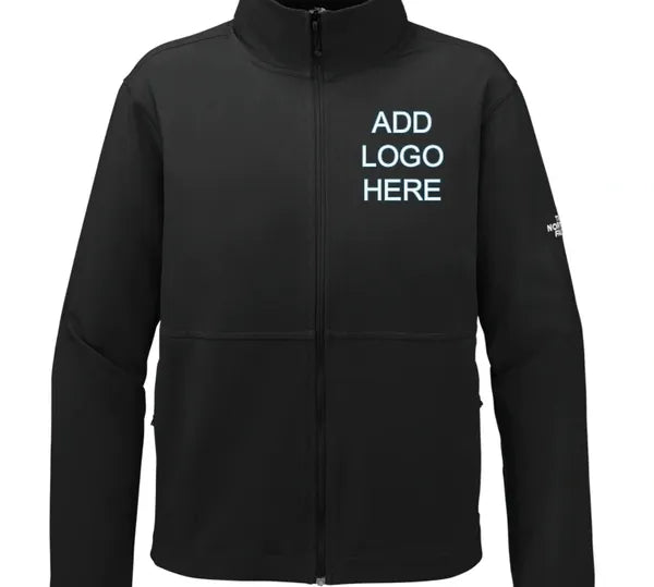 The North Face Women's Edge Stretch Soft Shell Jacket with Custom Logos. NF0A8ENP