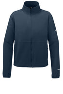 The North Face Women's Edge Stretch Soft Shell Jacket with Custom Logos. NF0A8ENP