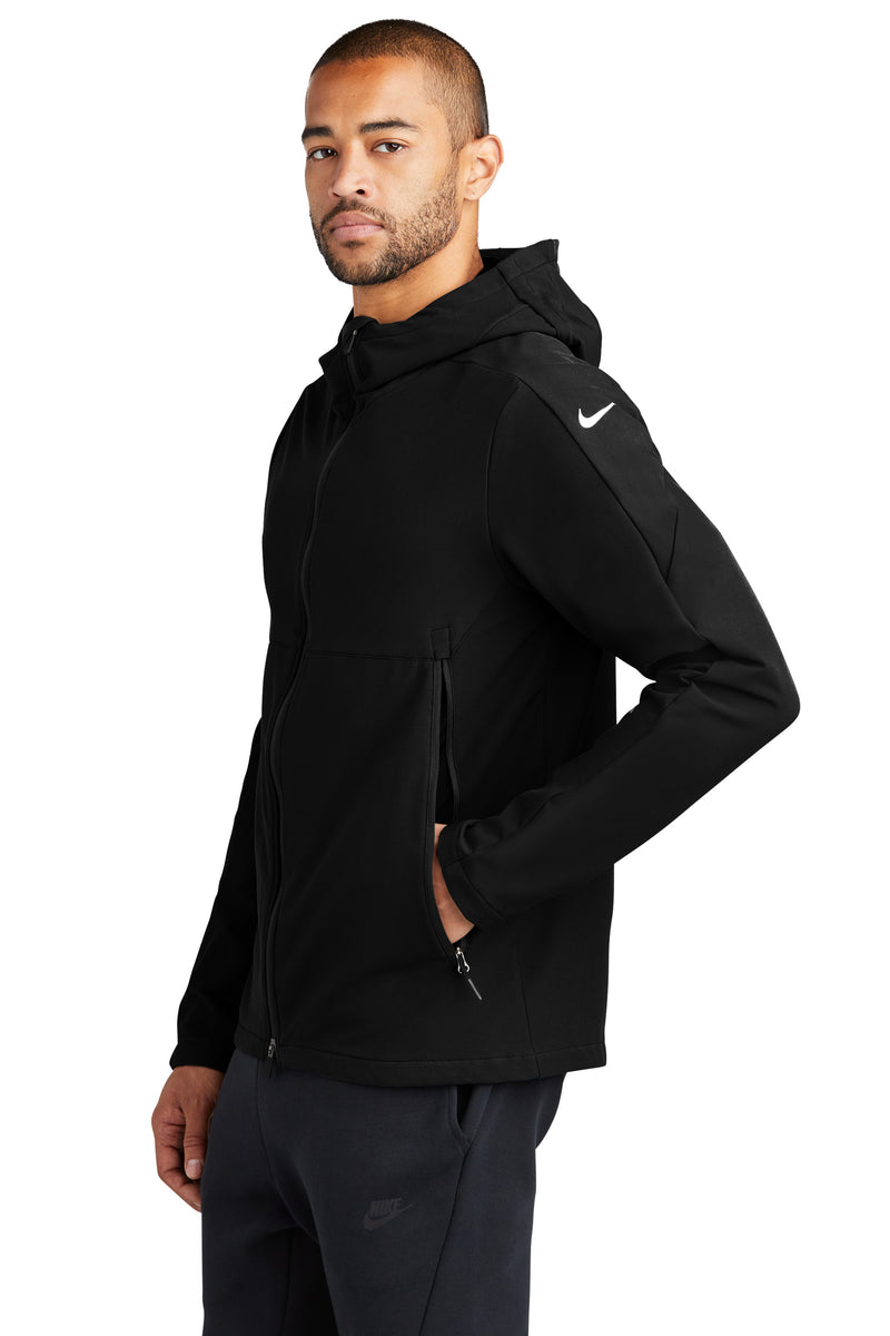 Nike [NKDR1543] Hooded Soft Shell Jacket with Custom Embroidered Logo.  Live Chat for Bulk Discounts.