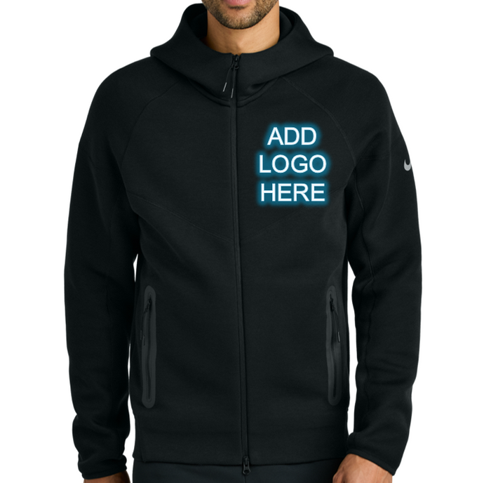 Nike [NKFQ4762] Tech Fleece Full-Zip Hoodie with Custom Embroidered Lo
