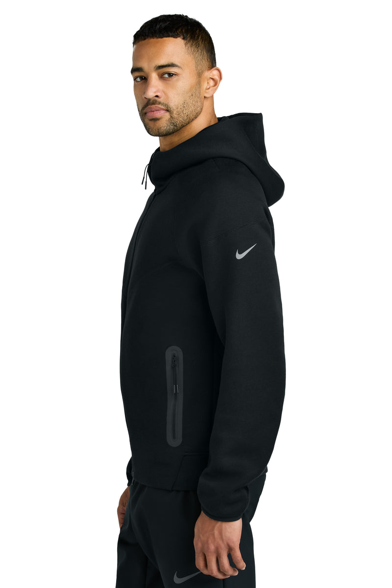 Nike [NKFQ4762] Tech Fleece Full-Zip Hoodie with Custom Embroidered Logo.  Live Chat for Bulk Discounts.