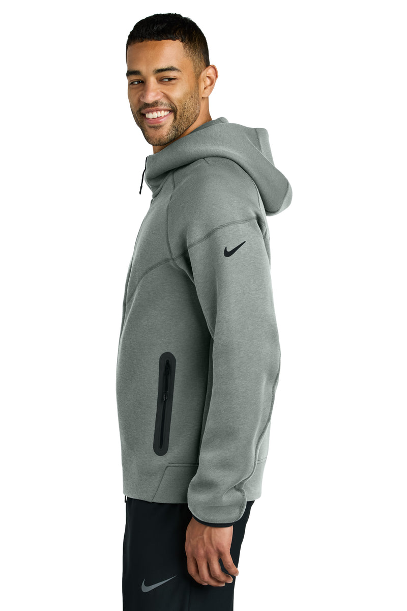 Nike [NKFQ4762] Tech Fleece Full-Zip Hoodie with Custom Embroidered Logo.  Live Chat for Bulk Discounts.