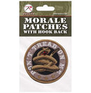 Rothco Don't Tread On Me Round Morale Patch. Item