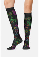 Cherokee Women's 10-15mmHg Compression Socks. Item PRINTSUPPORT in CK LEGWEAR Collection. Live Chat for Bulk Discounts.