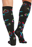 Cherokee Women's 10-15mmHg Compression Socks. Item PRINTSUPPORT in CK LEGWEAR Collection. Live Chat for Bulk Discounts.