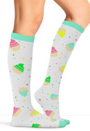 Cherokee Women's 10-15mmHg Compression Socks. Item PRINTSUPPORT in CK LEGWEAR Collection. Live Chat for Bulk Discounts.