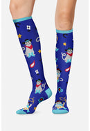 Cherokee Women's 10-15mmHg Compression Socks. Item PRINTSUPPORT in CK LEGWEAR Collection. Live Chat for Bulk Discounts.