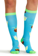 Cherokee Women's 10-15mmHg Compression Socks. Item PRINTSUPPORT in CK LEGWEAR Collection. Live Chat for Bulk Discounts.