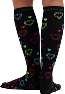Cherokee Women's 10-15mmHg Compression Socks. Item PRINTSUPPORT in CK LEGWEAR Collection. Live Chat for Bulk Discounts.