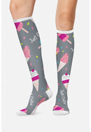 Cherokee Women's 10-15mmHg Compression Socks. Item PRINTSUPPORT in CK LEGWEAR Collection. Live Chat for Bulk Discounts.