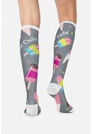 Cherokee Women's 10-15mmHg Compression Socks. Item PRINTSUPPORT in CK LEGWEAR Collection. Live Chat for Bulk Discounts.