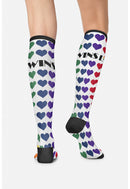 Cherokee Women's 10-15mmHg Compression Socks. Item PRINTSUPPORT in CK LEGWEAR Collection. Live Chat for Bulk Discounts.