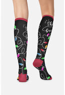 Cherokee Women's 10-15mmHg Compression Socks. Item PRINTSUPPORT in CK LEGWEAR Collection. Live Chat for Bulk Discounts.