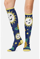 Cherokee Women's 10-15mmHg Compression Socks. Item PRINTSUPPORT in CK LEGWEAR Collection. Live Chat for Bulk Discounts.