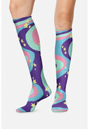 Cherokee Women's 10-15mmHg Compression Socks. Item PRINTSUPPORT in CK LEGWEAR Collection. Live Chat for Bulk Discounts.