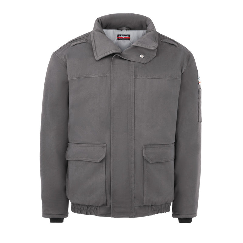 Bulwark [JLR8] Men's Heavyweight FR Insulated Bomber Jacket. Live Chat For Bulk Discounts.