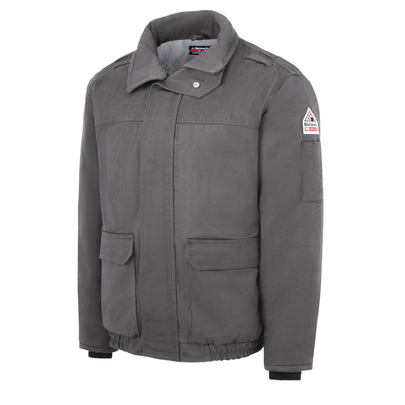 Bulwark [JLR8] Men's Heavyweight FR Insulated Bomber Jacket. Live Chat For Bulk Discounts.