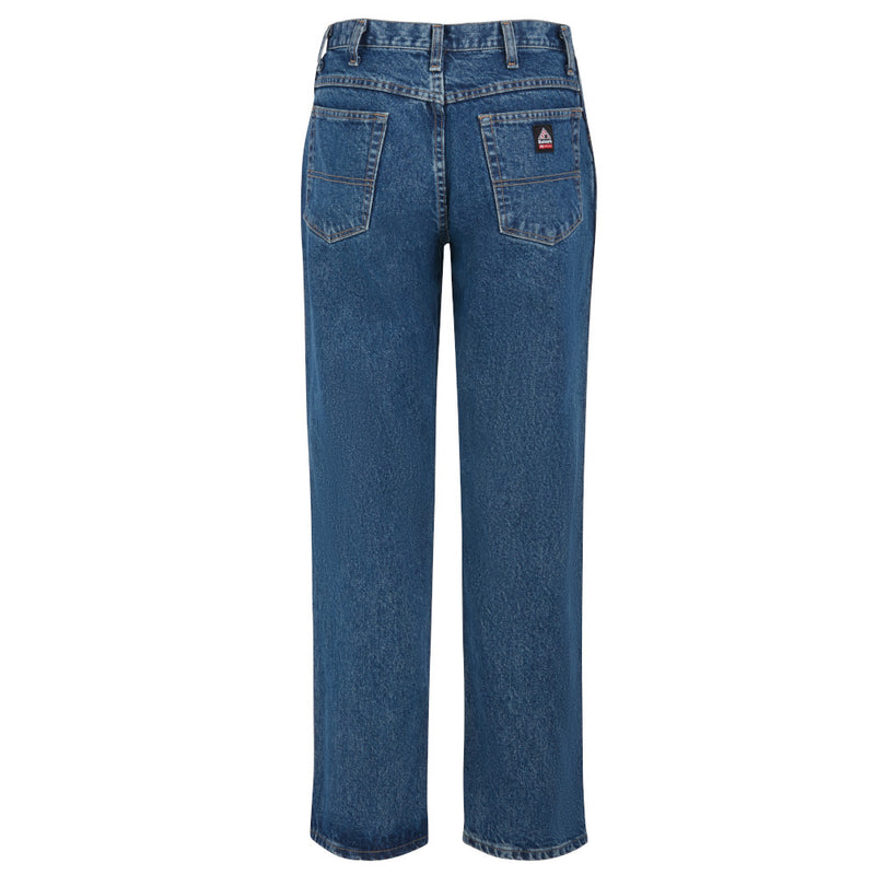 Bulwark [PEJ6] Men's Loose FR Stonewashed Jean. Live Chat For Bulk Discounts.