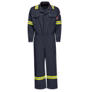 Bulwark [QC20, QC20EV, QC20NE, QC20DG, QC20NV] iQ Series Men's FR Mobility Coverall with Reflective Tape. Live Chat For Bulk Discounts.