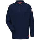 Bulwark [QT12] iQ Series Comfort Knit Men's FR Long Sleeve Polo. Live Chat for Bulk Discounts.