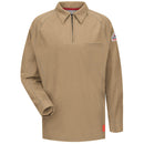 Bulwark [QT12] iQ Series Comfort Knit Men's FR Long Sleeve Polo. Live Chat for Bulk Discounts.