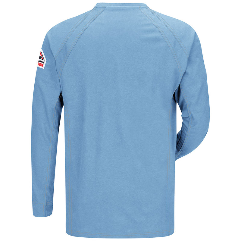 Bulwark [QT20] Long Sleeve Henley. Live Chat for Bulk Discounts.