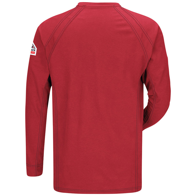 Bulwark [QT20] Long Sleeve Henley. Live Chat for Bulk Discounts.