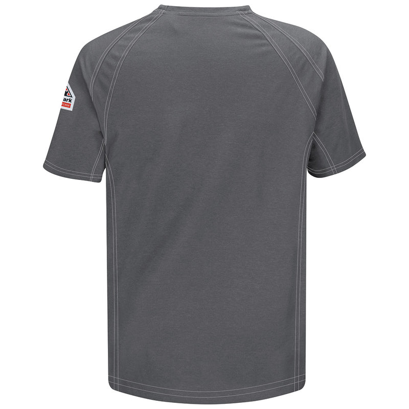 Bulwark [QT30] iQ Series Comfort Knit Men's FR Short Sleeve T-Shirt. Live Chat for Bulk Discounts.