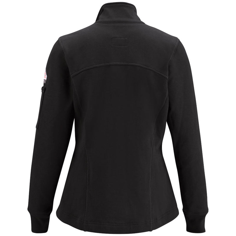 Bulwark [SEZ3] Women's Zip Front Fleece Jacket-Cotton/Spandex Blend. Live Chat for Bulk Discounts.