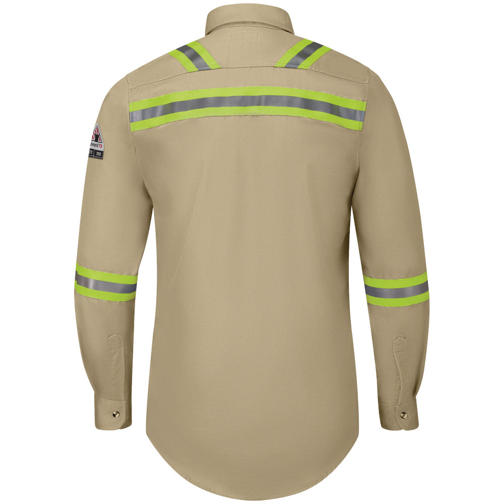 Bulwark [SLEV] Men's Midweight FR Enhanced Visibility Shirt. Live Chat