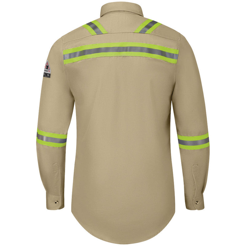 Bulwark [SLEV] Men's Midweight FR Enhanced Visibility Shirt. Live Chat for Bulk Discounts.