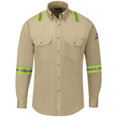 Bulwark [SLEV] Men's Midweight FR Enhanced Visibility Shirt. Live Chat for Bulk Discounts.