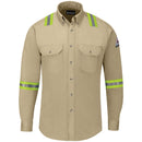 Bulwark [SLEV] Men's Midweight FR Enhanced Visibility Shirt. Live Chat for Bulk Discounts.