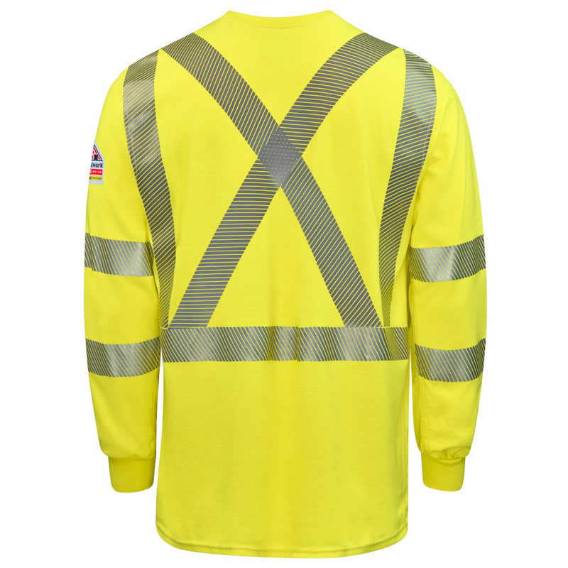 Bulwark [SMK8] Hi-Visibility Lightweight Long Sleeve T-Shirt. Live Chat for Bulk Discounts.