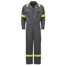Bulwark [QC20, QC20EV, QC20NE, QC20DG, QC20NV] iQ Series Men's FR Mobility Coverall with Reflective Tape. Live Chat For Bulk Discounts.