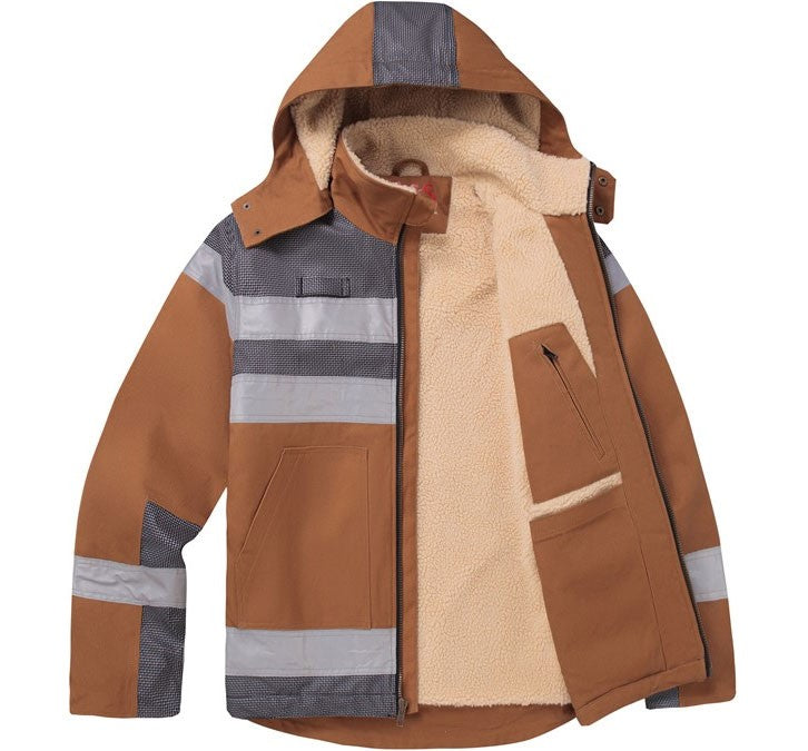 GSS Safety [8517/8519] QUARTZ Sherpa Lined Heavy Weight Jacket. Add Your Logo. Live Chat For Bulk Discounts.