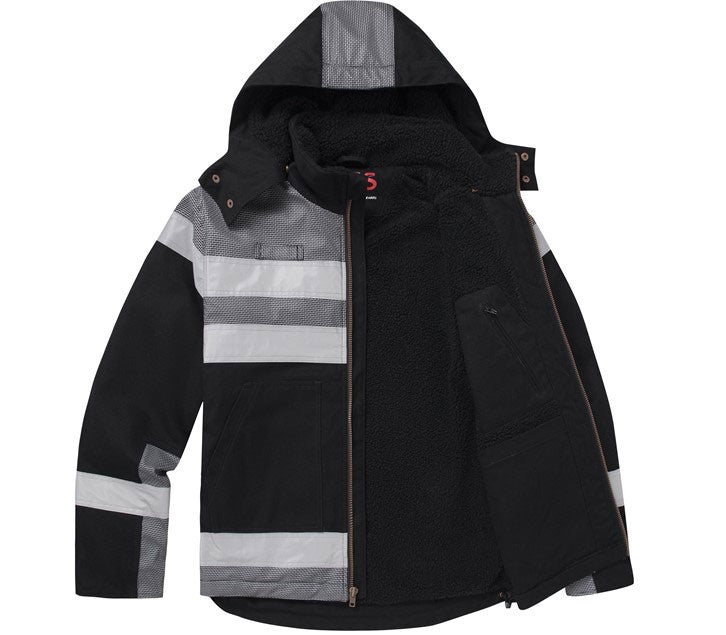 GSS Safety [8517/8519] QUARTZ Sherpa Lined Heavy Weight Jacket. Add Your Logo. Live Chat For Bulk Discounts.
