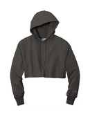 Champion   Women's Reverse Weave   Cropped Cut-Off Hooded Sweatshirt RW01W. Live Chat for Bulk Discounts