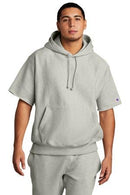 Champion   Reverse Weave   Short Sleeve Hooded Sweatshirt S101SS. Live Chat for Bulk Discounts