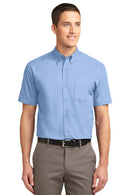Port Authority ®  Short Sleeve Easy Care Shirt.  S508 - Light Blue/ Light Stone