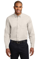 Port Authority ®  Long Sleeve Easy Care Shirt S608 - Light Stone/ Classic Navy