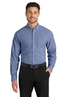 Port Authority  ®   Untucked Fit SuperPro    Oxford  S651
