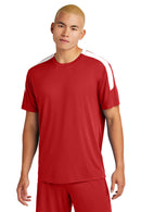 Sport-Tek ®  Competitor   United Crew ST100 - Deep Red/ White