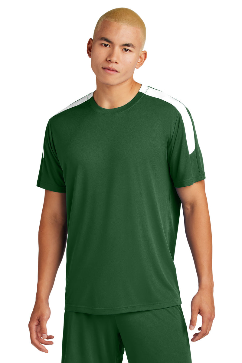 Sport-Tek ®  Competitor   United Crew ST100 - Forest Green/ White